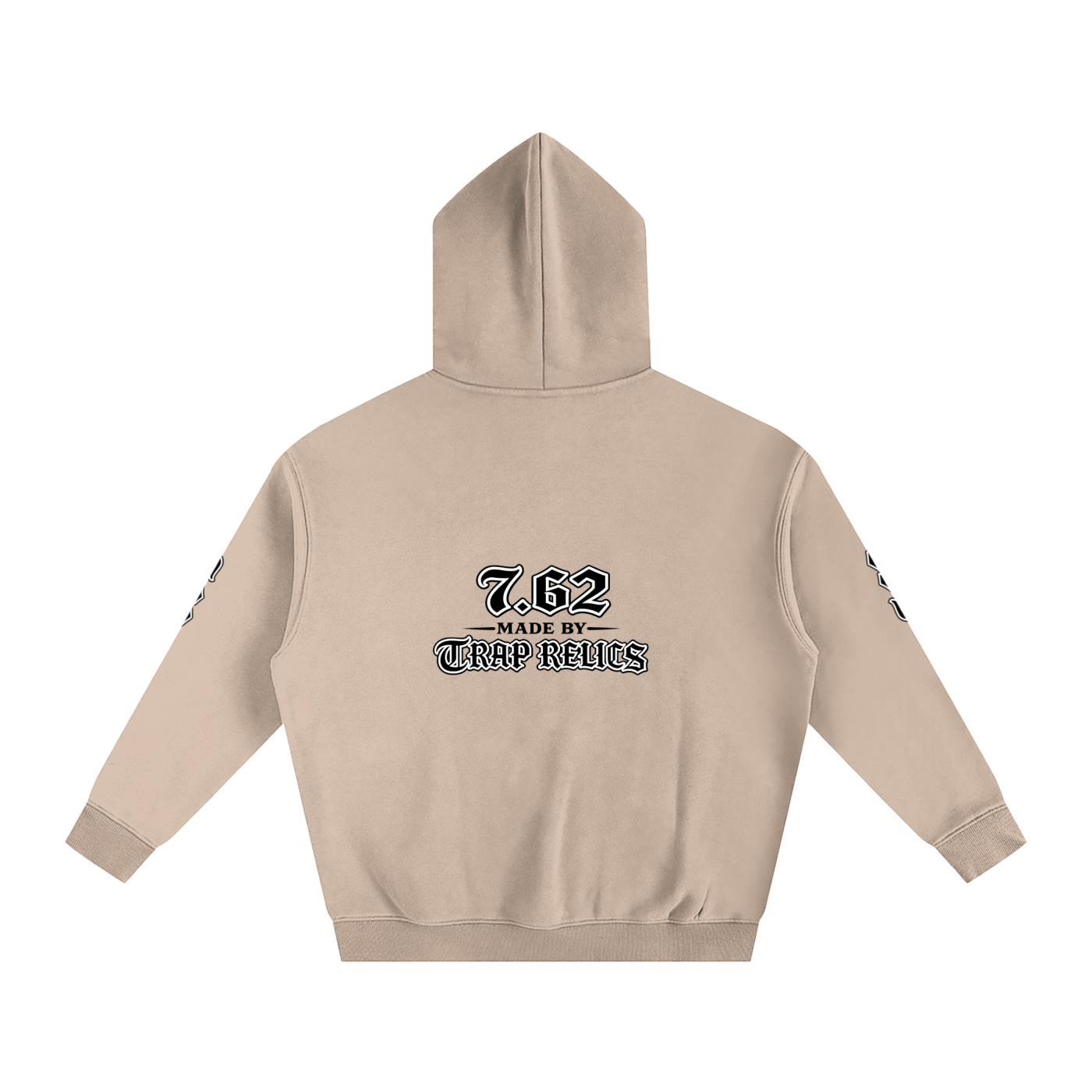 7.62 Trap Relics Oversize Fleeced Hoodie