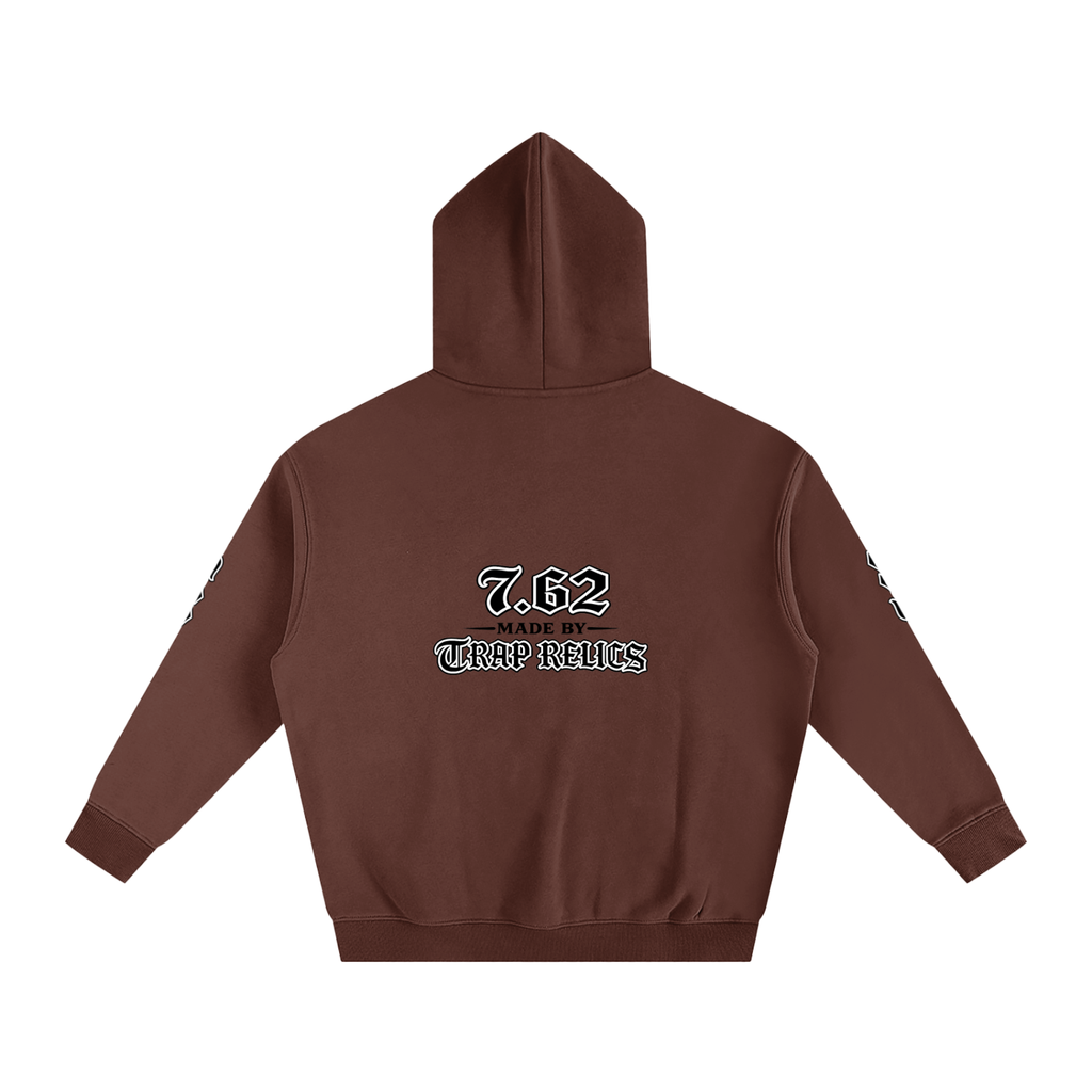 7.62 Trap Relics Oversize Fleeced Hoodie