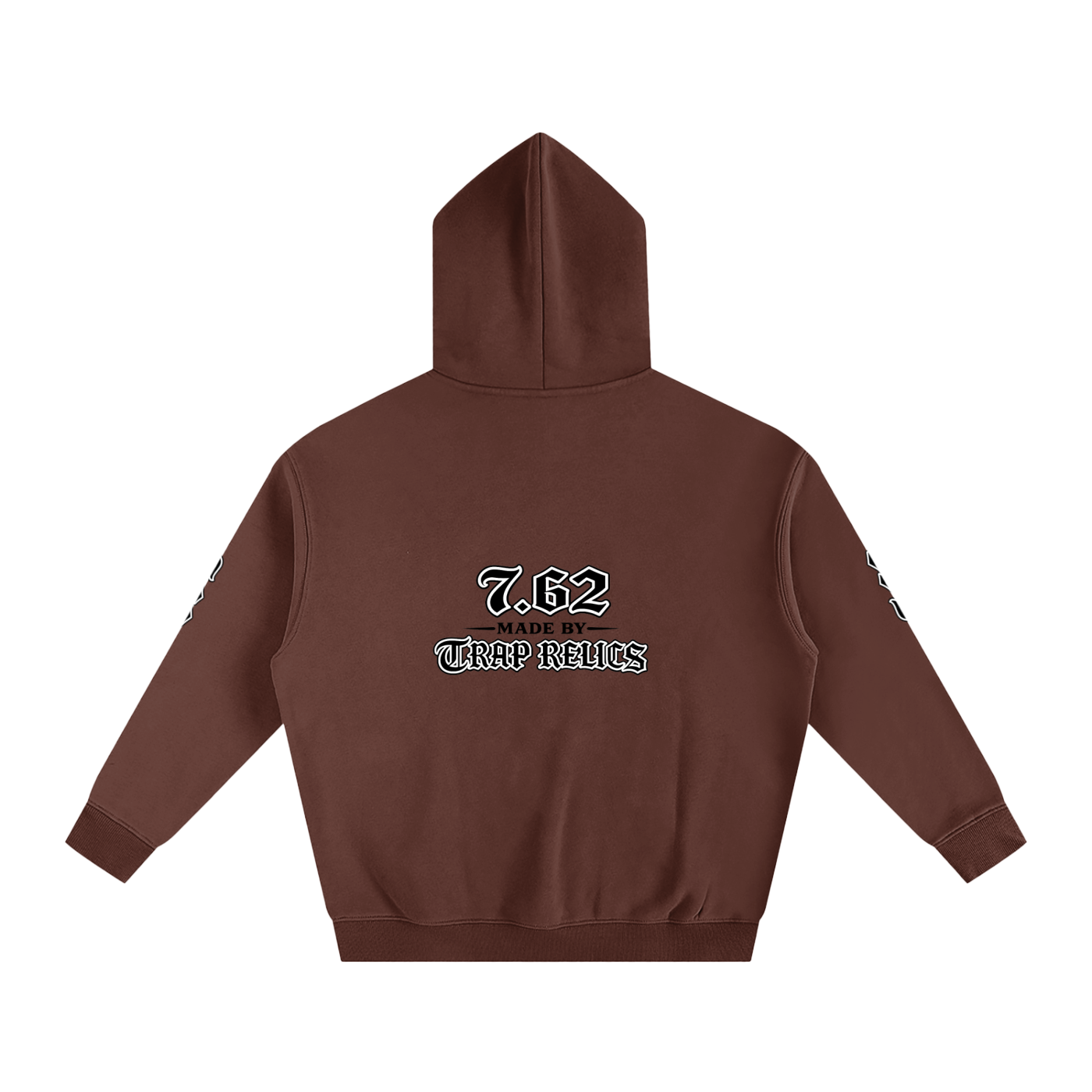 7.62 Trap Relics Oversize Fleeced Hoodie