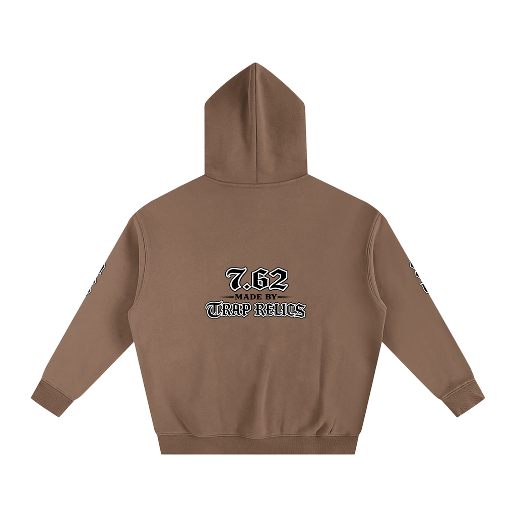 7.62 Trap Relics Oversize Fleeced Hoodie