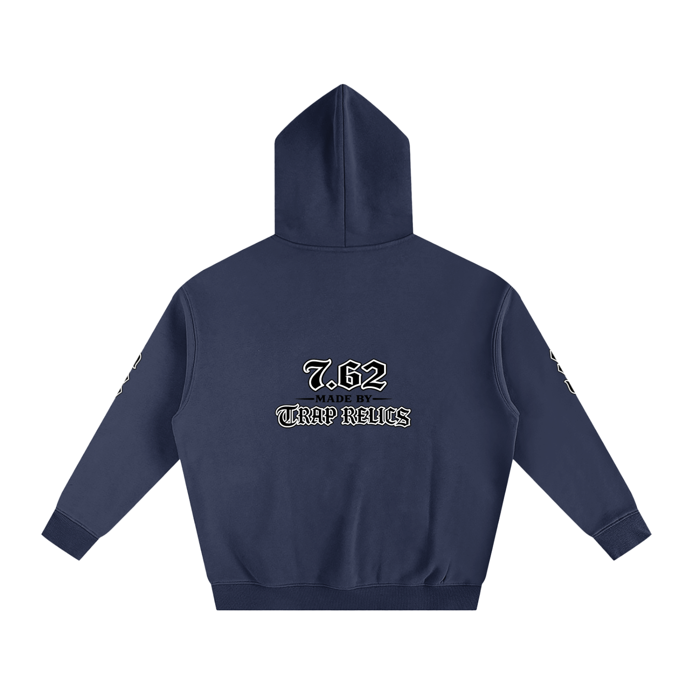 7.62 Trap Relics Oversize Fleeced Hoodie