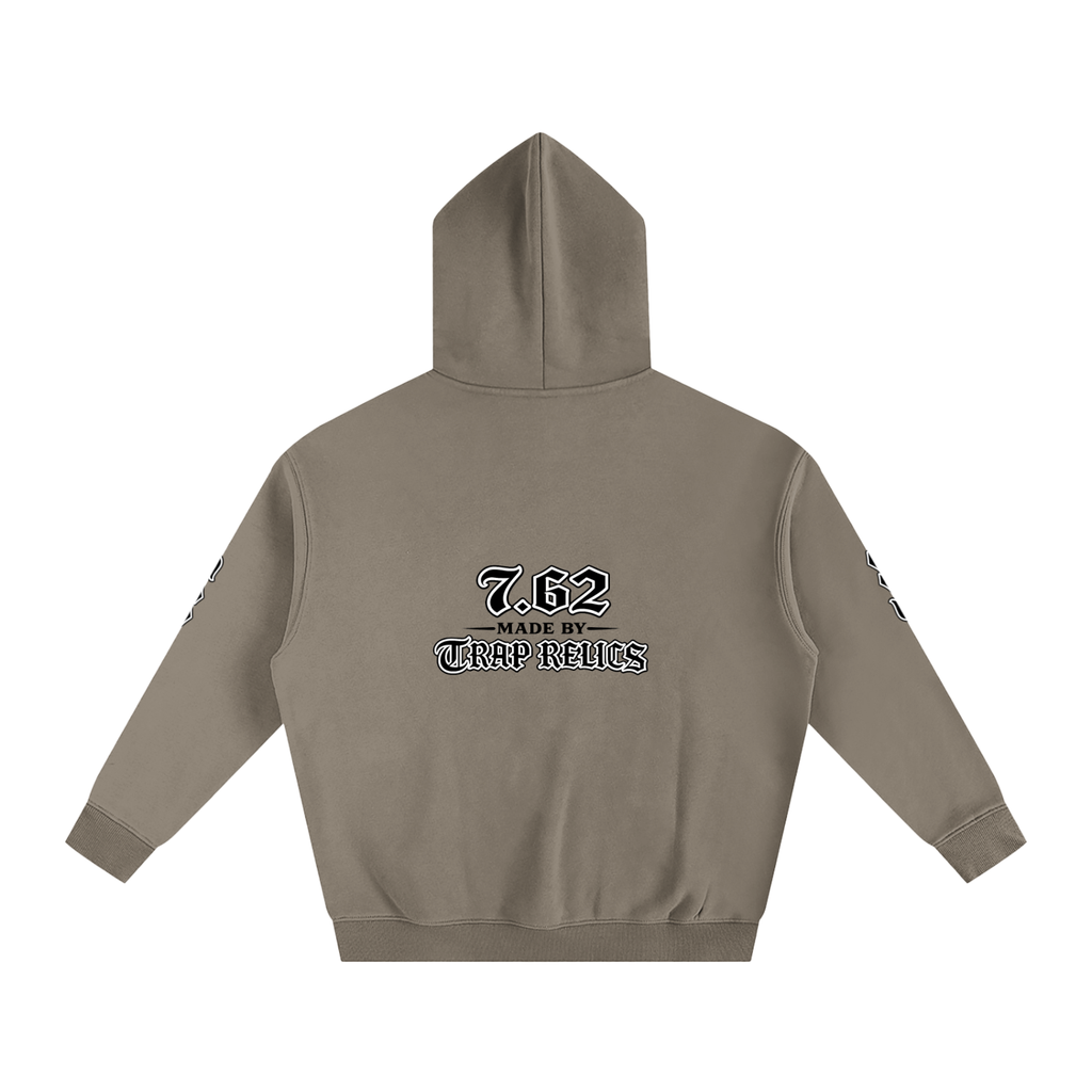 7.62 Trap Relics Oversize Fleeced Hoodie
