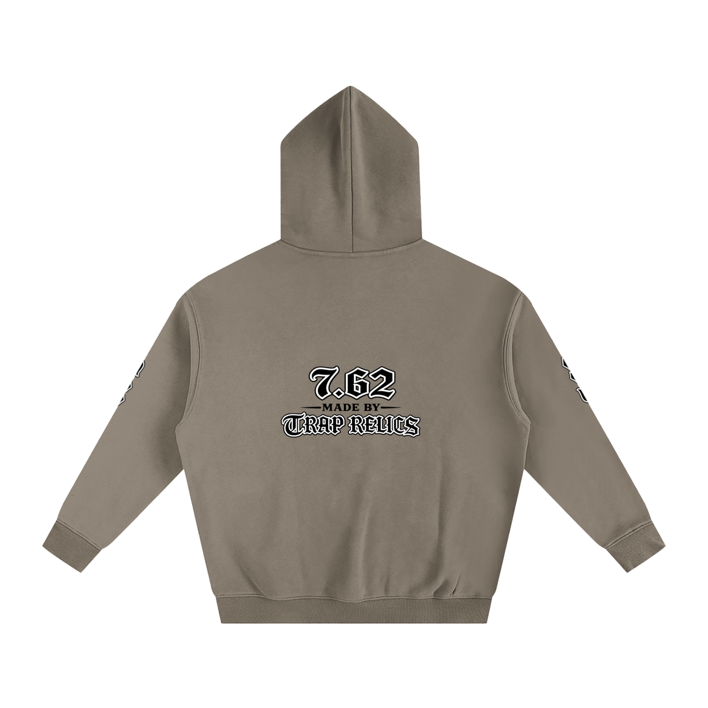 7.62 Trap Relics Oversize Fleeced Hoodie
