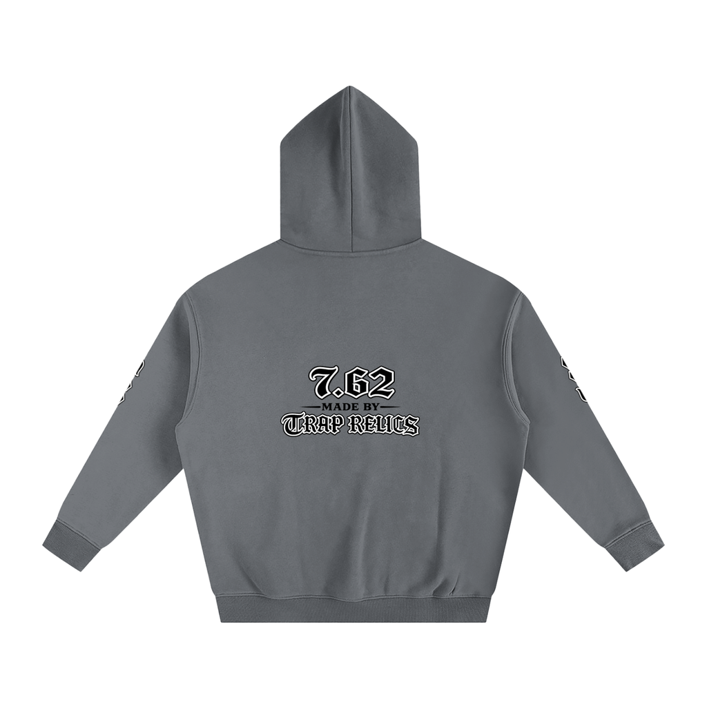 7.62 Trap Relics Oversize Fleeced Hoodie